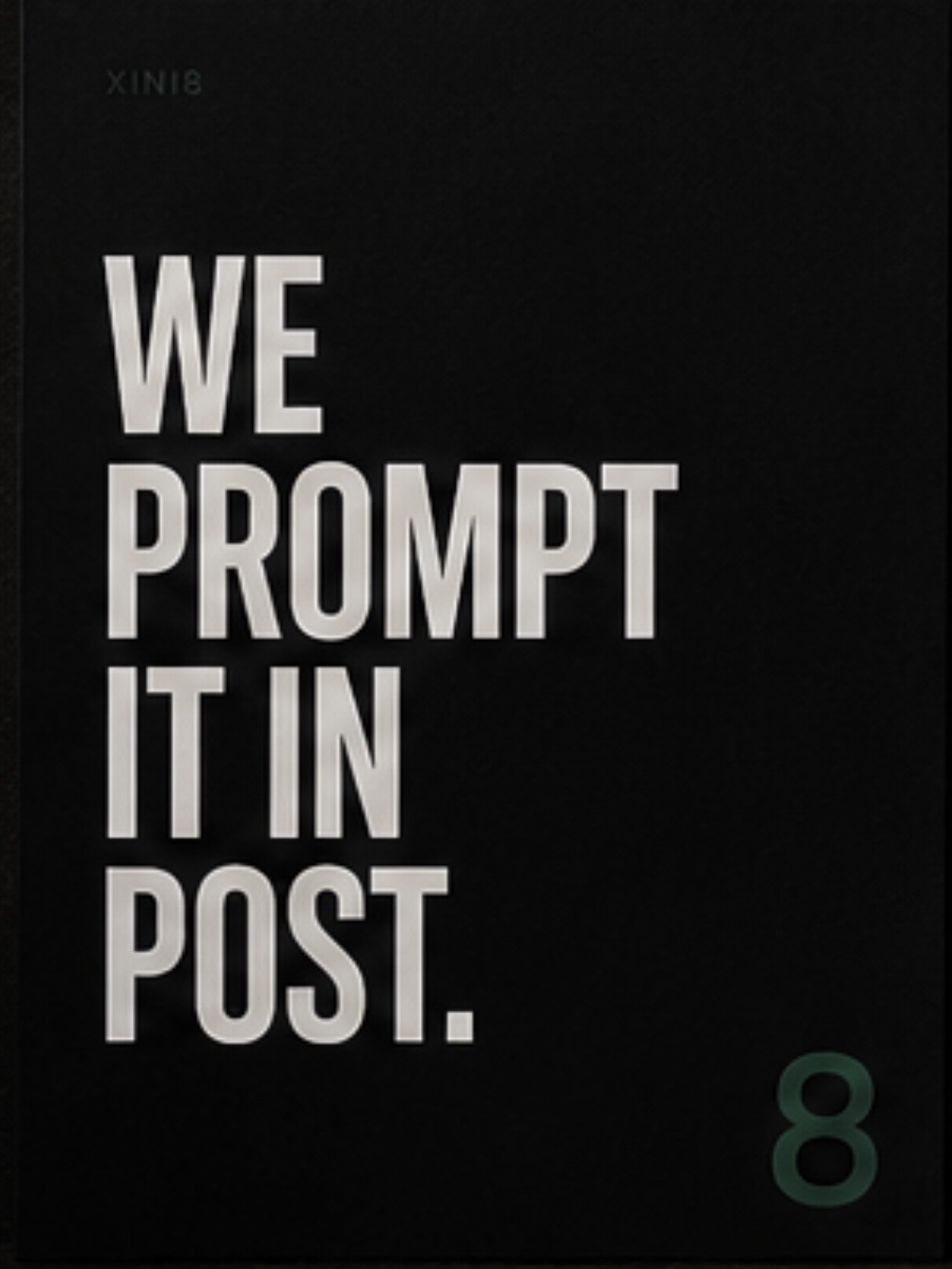We prompt it in post.