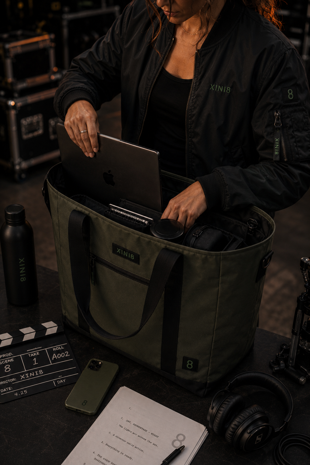 THE PRODUCTION TOTE — scene