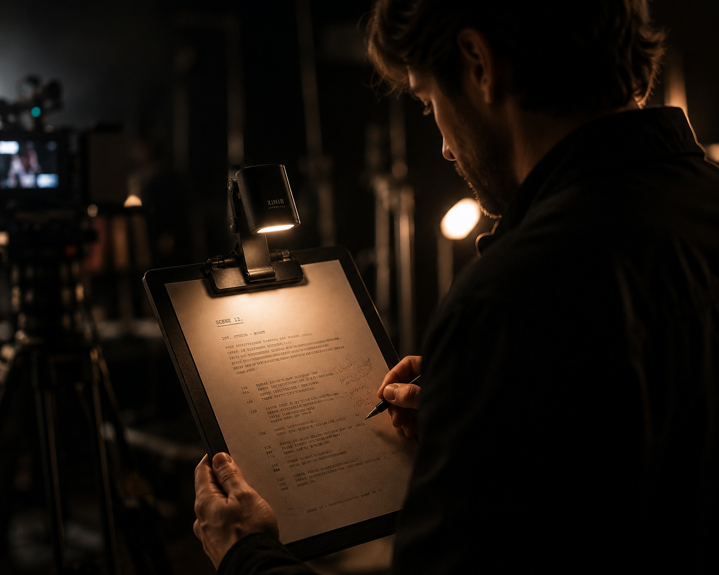THE CLIP LIGHT — scene