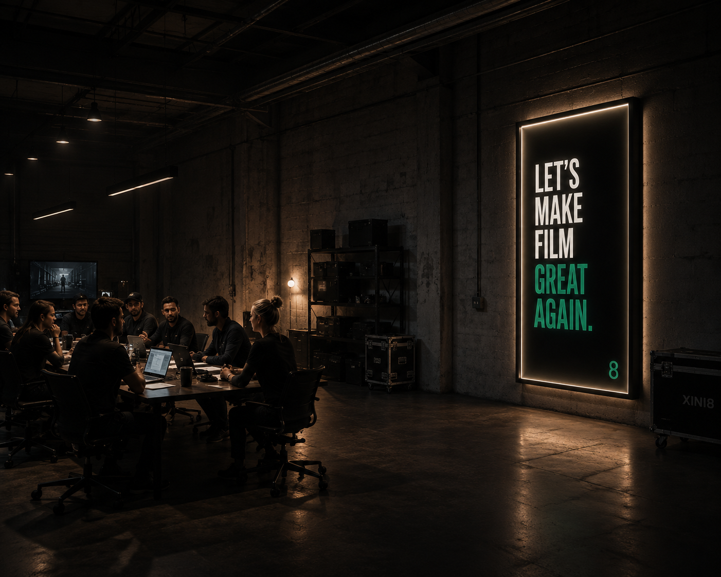 THE STATEMENT LIGHTBOX — scene