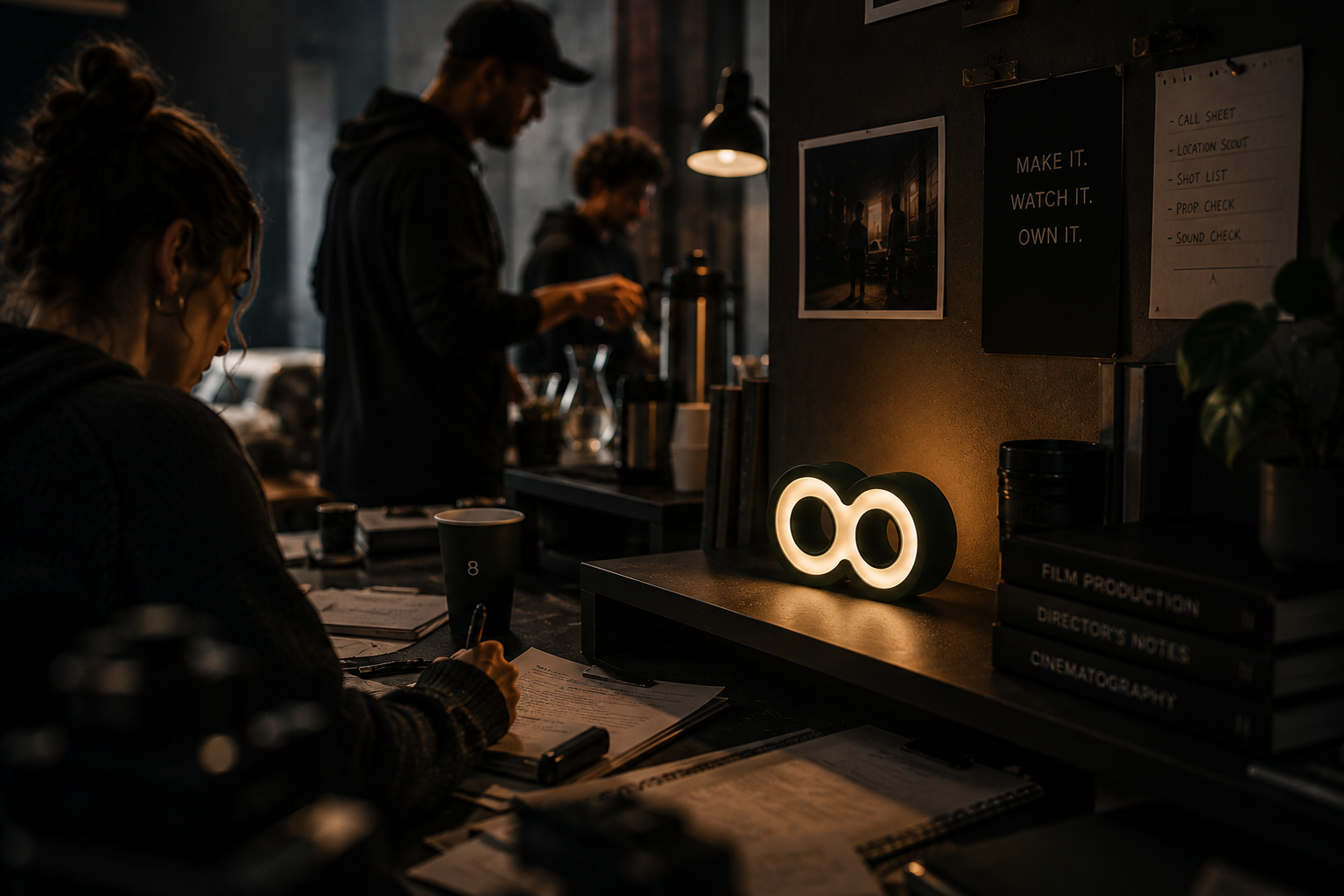 THE 8 LIGHT — scene