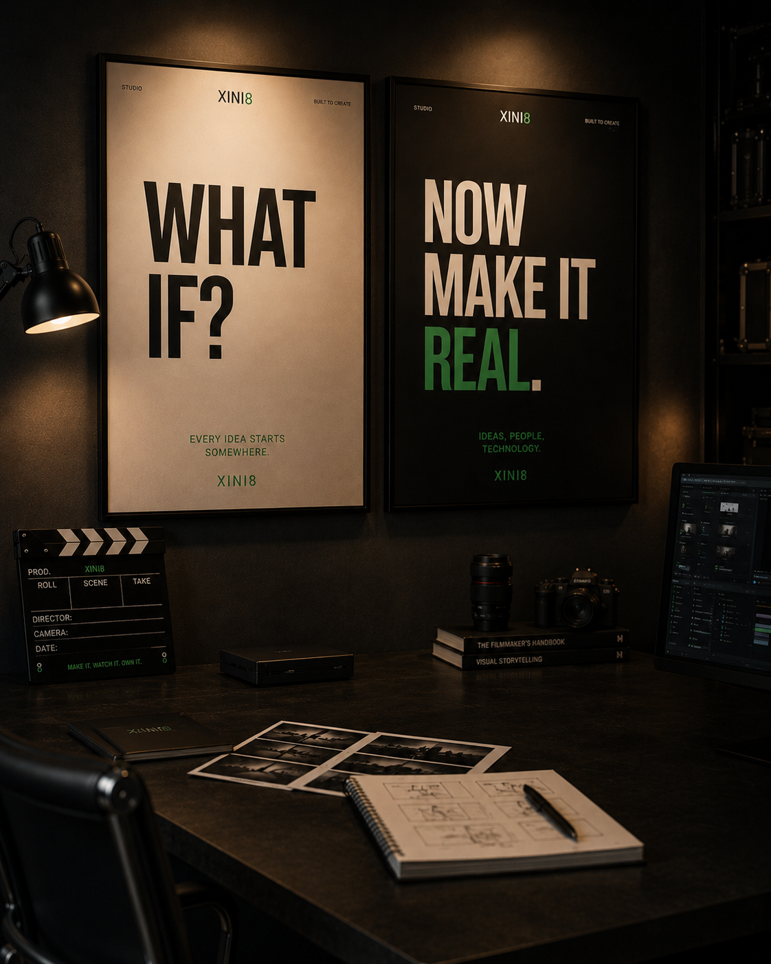 STUDIO category — Where ideas become reality.