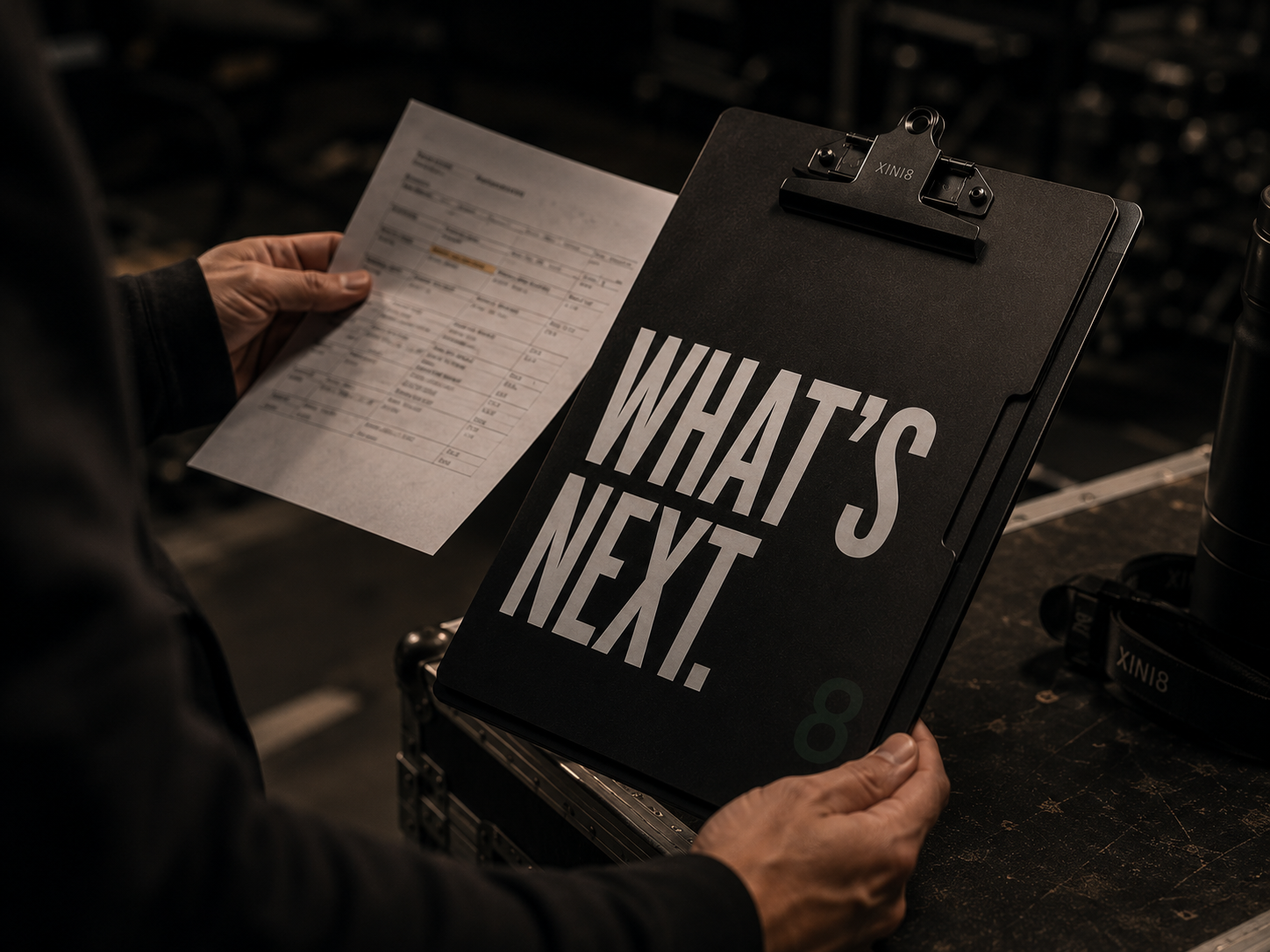 THE CLIPBOARD — scene