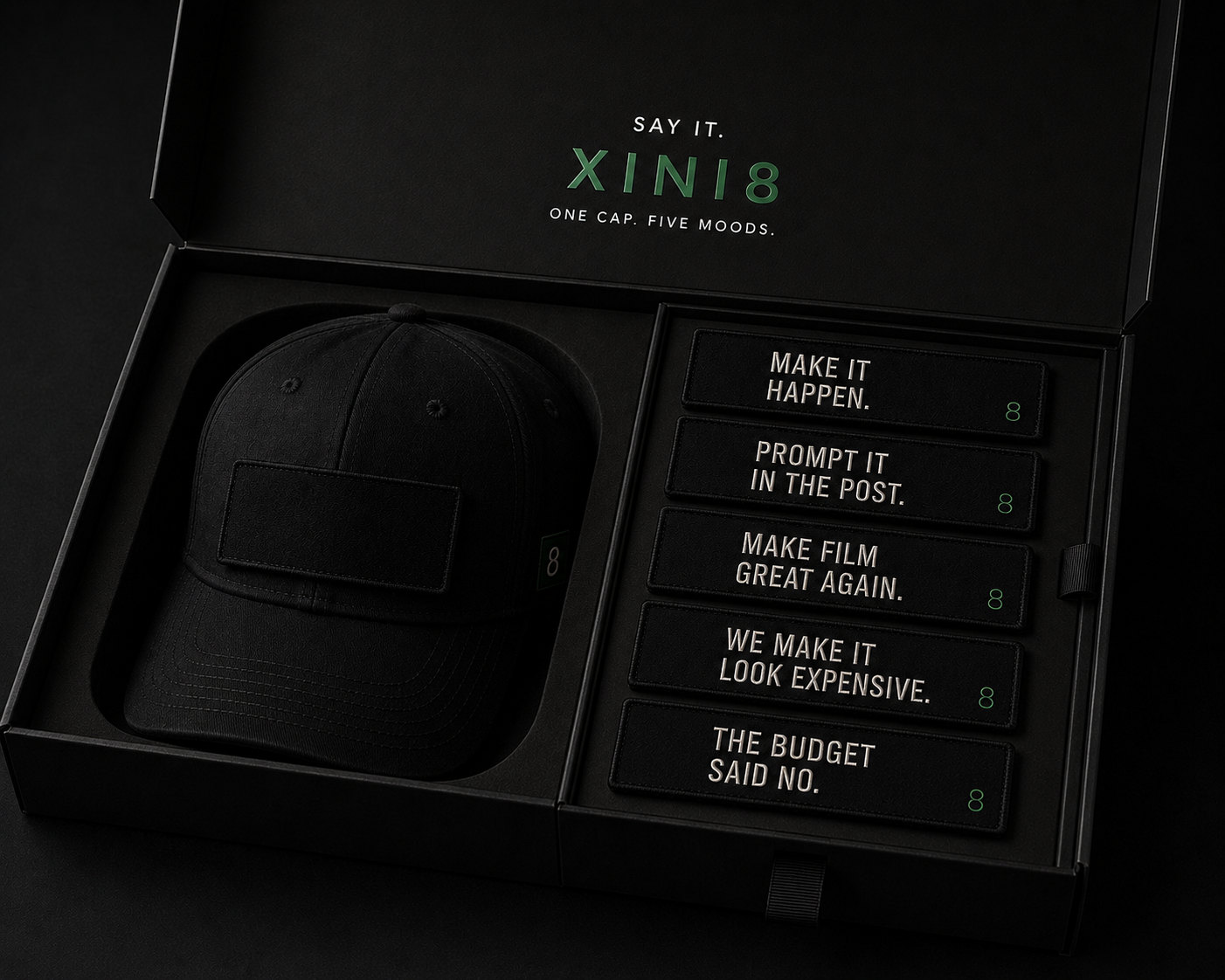 ONE CAP. FIVE MOODS.