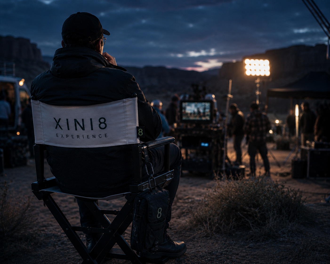 THE DIRECTOR'S CHAIR — scene