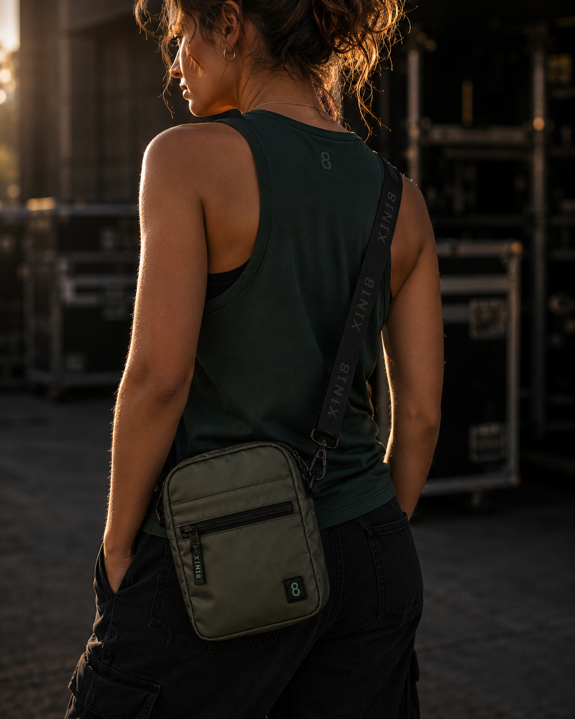 THE CROSSBODY — scene