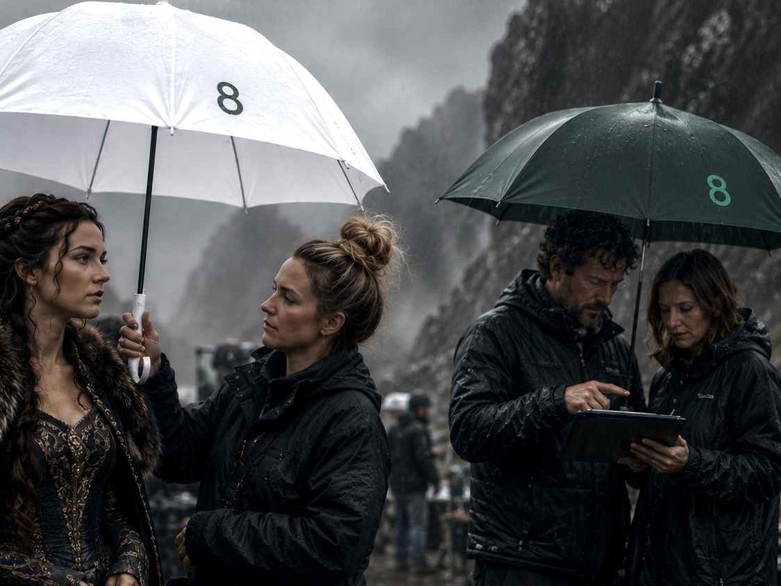 THE UMBRELLA — scene