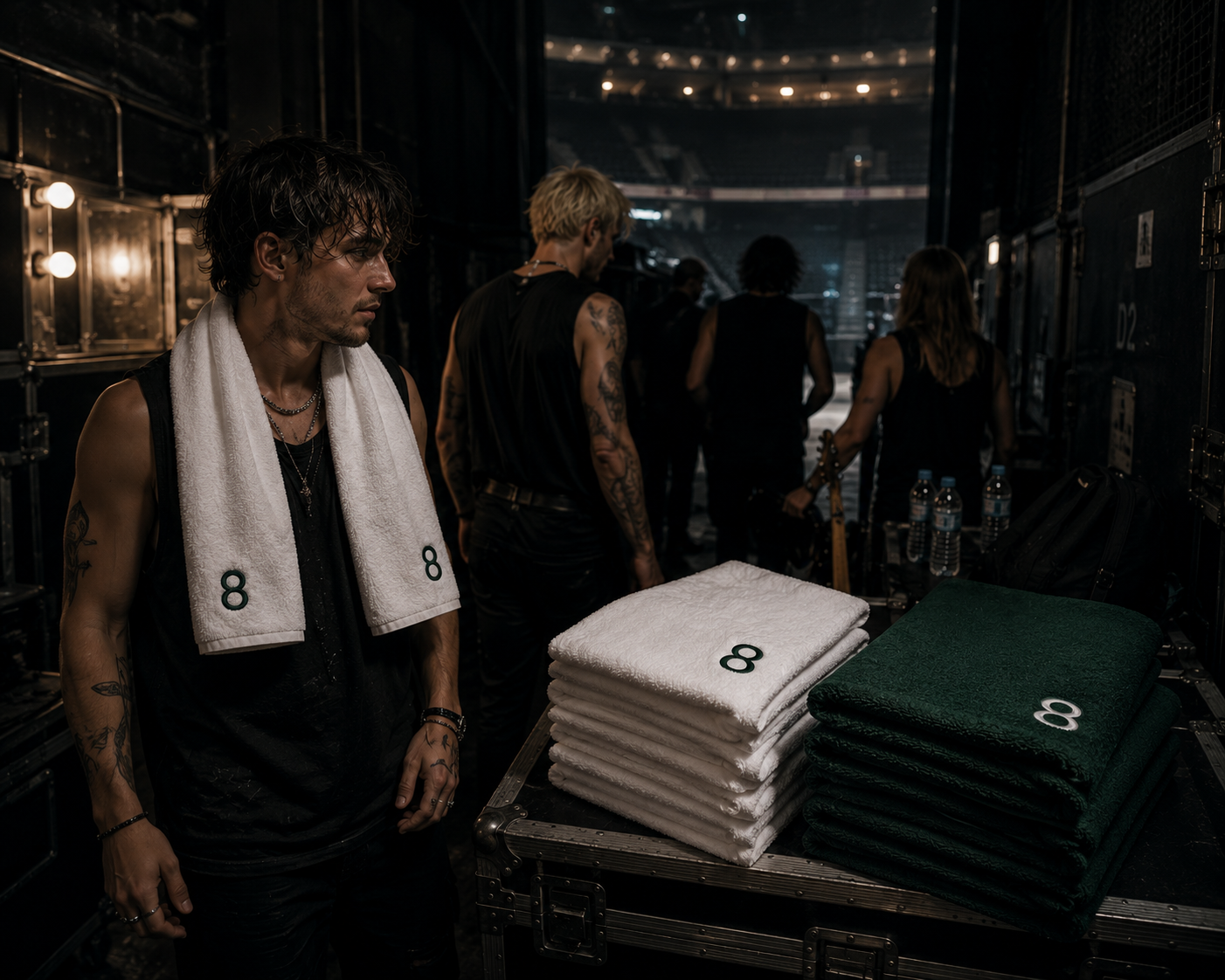 THE TOWEL — scene