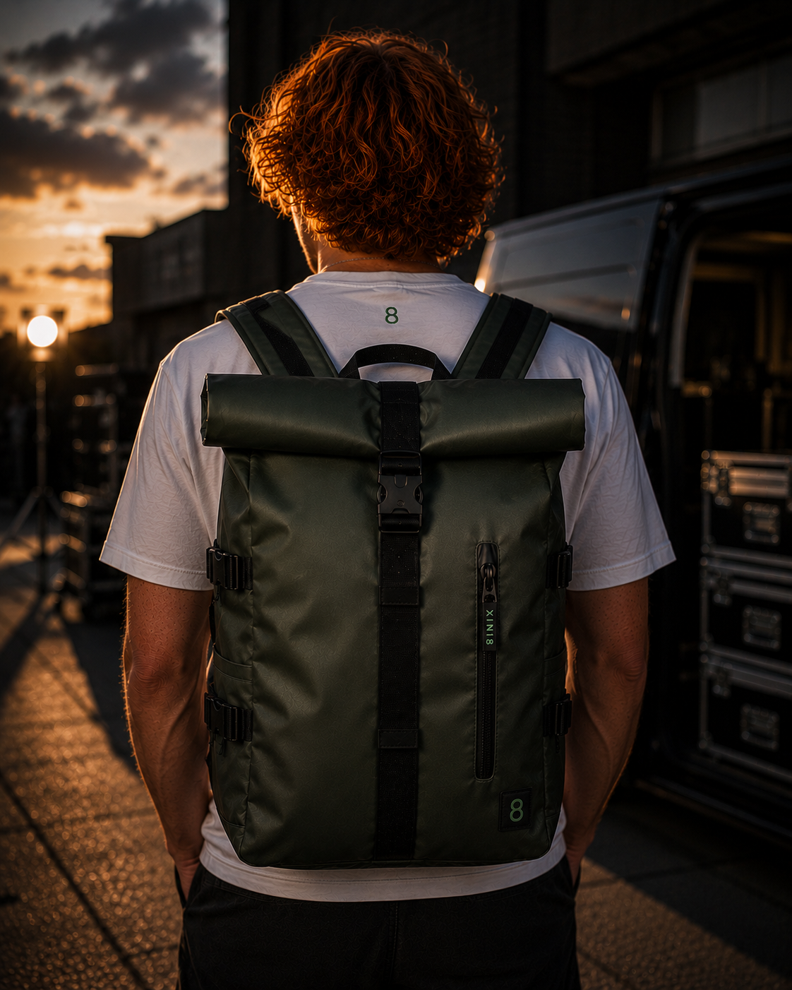 THE EXECUTIVE BACKPACK — scene
